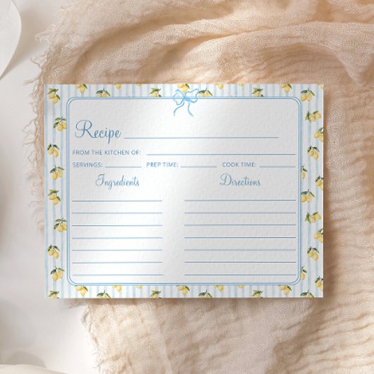 Carte de recette de Fête des mariées italienne cit