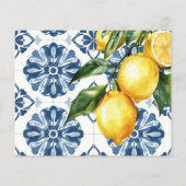 Carte de recette de Fête des mariées italienne Lem (Dos)