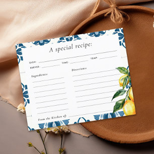 Carte de recette de Fête des mariées italienne Lem