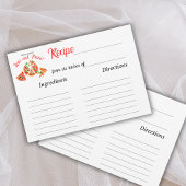 Carte de recette de Fête des mariées italienne Lov