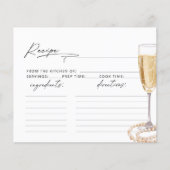 Carte de recette de Fête des mariées Pearls et Pro (Devant)