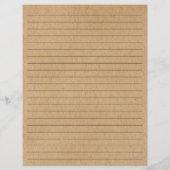 Carte De Recette De La Cuisine Rustique Kraft (Dos)