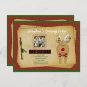 CARTE DE RECETTE DE LA Divinité Fudge de grand-mèr (Devant / Derrière)