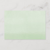 Carte de recette de la douche de mariée rose orang (Dos)