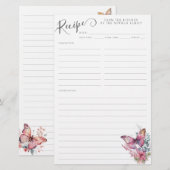 Carte de recette de la famille de Fleur sauvage pa (Devant / Derrière)