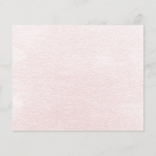 Carte de recette de la fête de thé pour la douche (Dos)