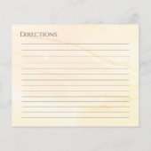 Carte de recette de la fête du thé floral (Dos)