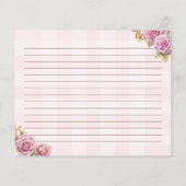 Carte de recette de la fête du thé victorien (Dos)