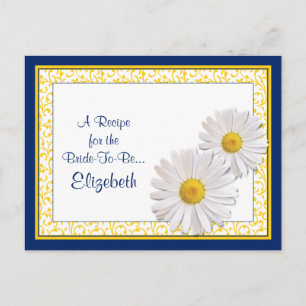 Carte de recette de la Marine Shasta Daisy pour la