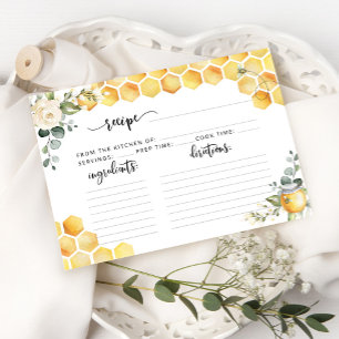 Carte de recette de la nuptiale de l'abeille aquar