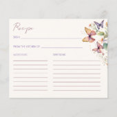 Carte de recette de la nuptiale fleurie des papill (Devant)