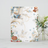 Carte de recette de la page complète du manteau à  (Debout devant)