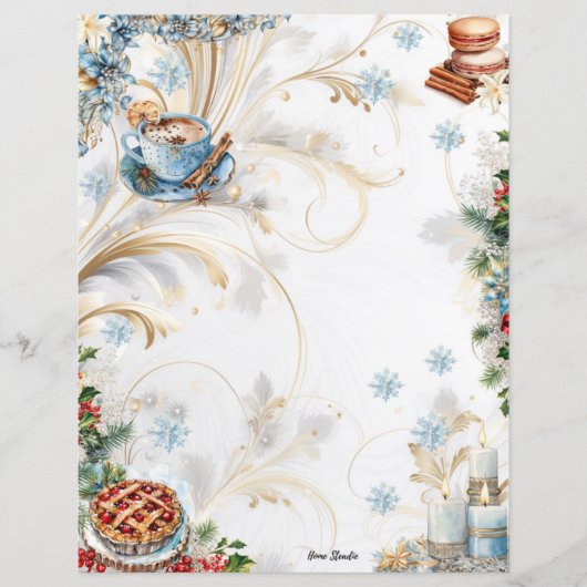 Carte de recette de la page complète du manteau à  (Devant)