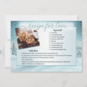 Carte de recette de la photo Winter Wonderland (Dos)