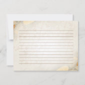 Carte de recette de l'Action de Grâce de Chute (Dos)