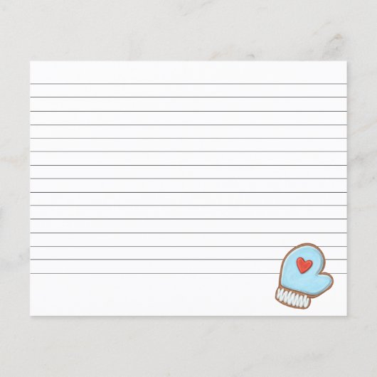 Carte de recette de l'échange de cookies de vacanc (Dos)