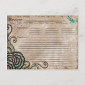 Carte de recette de libellule (Devant)