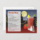 Carte de recette de Mary sanglante (Devant / Derrière)