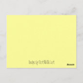 Carte de recette de pastèque (Dos)