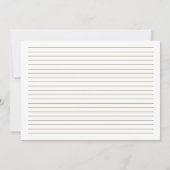 Carte de recette de pot Mason de tournesols jaunes (Dos)