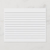 Carte de recette d'outils de cuisine avec rouleau  (Dos)