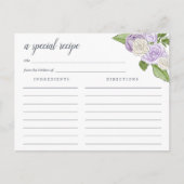 Carte de recette du jardin rose (Devant)