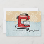 Carte de recette du livre de recettes de cuisine d (Devant)