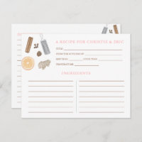 Carte de recette Échange de cookies de vacances