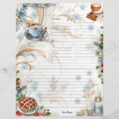 Carte de recette en pleine page (Dos)