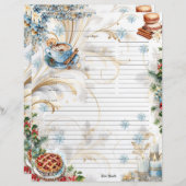 Carte de recette en pleine page (Devant / Derrière)