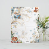 Carte de recette en pleine page (Debout devant)