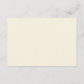 Carte de recette ensconced en Toscane (Dos)