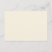 Carte de recette enveloppée de Toscane (Dos)