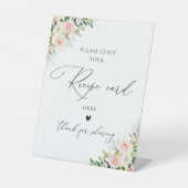 Carte de recette Ethereal Blush rose Roses Panneau (Recto)