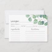 Carte de recette Eucalyptus (Devant)