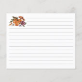 Carte de recette Fête des mariées (Dos)