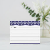 Carte de recette Fête des mariées (Debout devant)