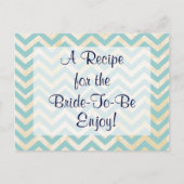 Carte de recette Fête des mariées (Devant)