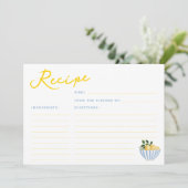 Carte de recette Fête des mariées aux citrons mode (Debout devant)