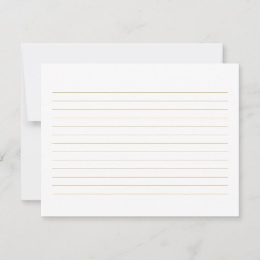 Carte de recette Fête des mariées Blue Hydrangea (Dos)