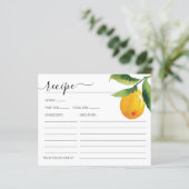 Carte de recette Fête des mariées Citrus citron (Debout devant)