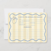 Carte de recette Fête des mariées de citrons fract (Devant)