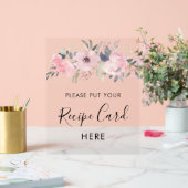 Carte de recette Fête des mariées de fleurs rose (Mariage)