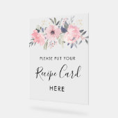 Carte de recette Fête des mariées de fleurs rose (Angle)