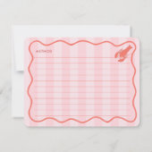 Carte de recette Fête des mariées de gribouillis r (Dos)