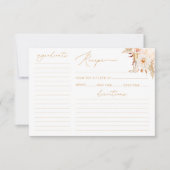 Carte de recette Fête des mariées Pearls & Prosecc (Devant)