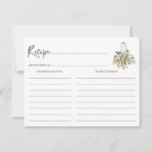 Carte de recette Fête des mariées Whisk de cuisine (Devant)