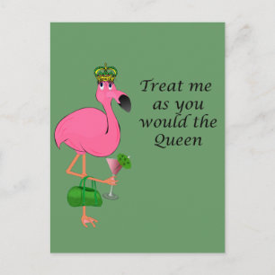 Carte de recette Flamant rose