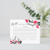 CARTE DE RECETTE | Floral de la branche florale ja (Debout devant)