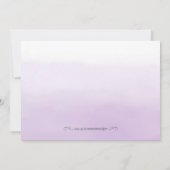 Carte de recette Lavande Violette et Or (Dos)